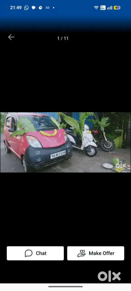 Tata Nano 2010 Petrol 64000 Km Driven
