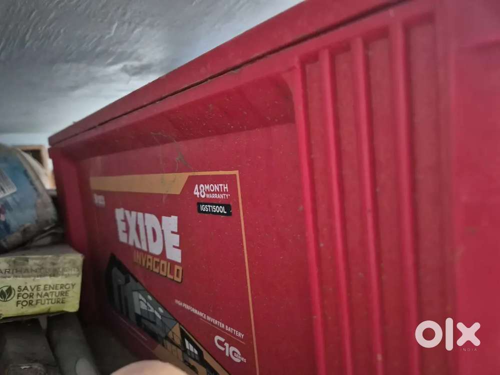 Inverter with battery