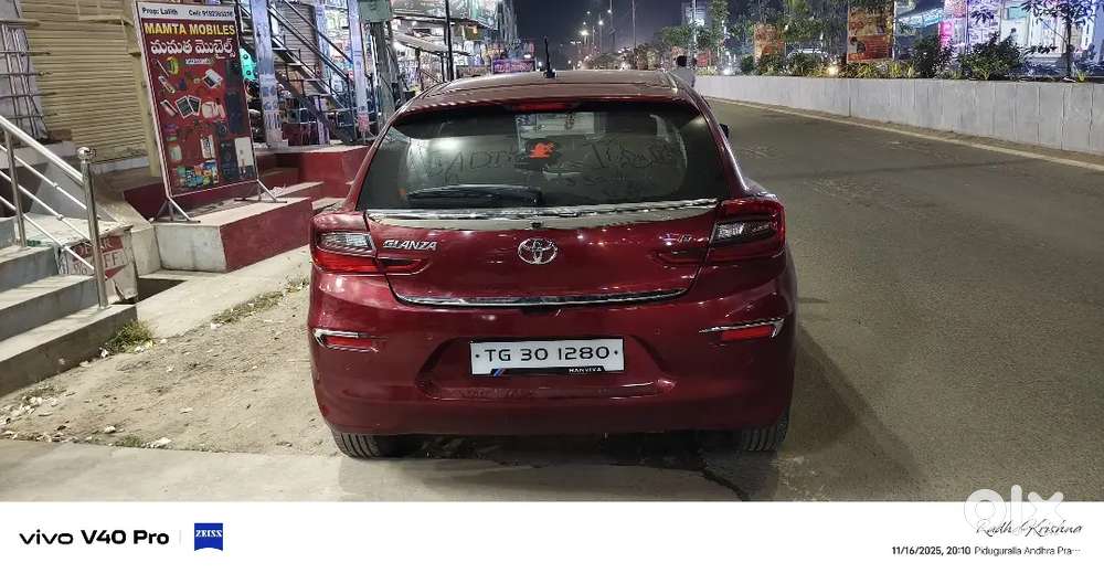 Continue Finance Toyota Glanza 2024 Petrol Well Maintained