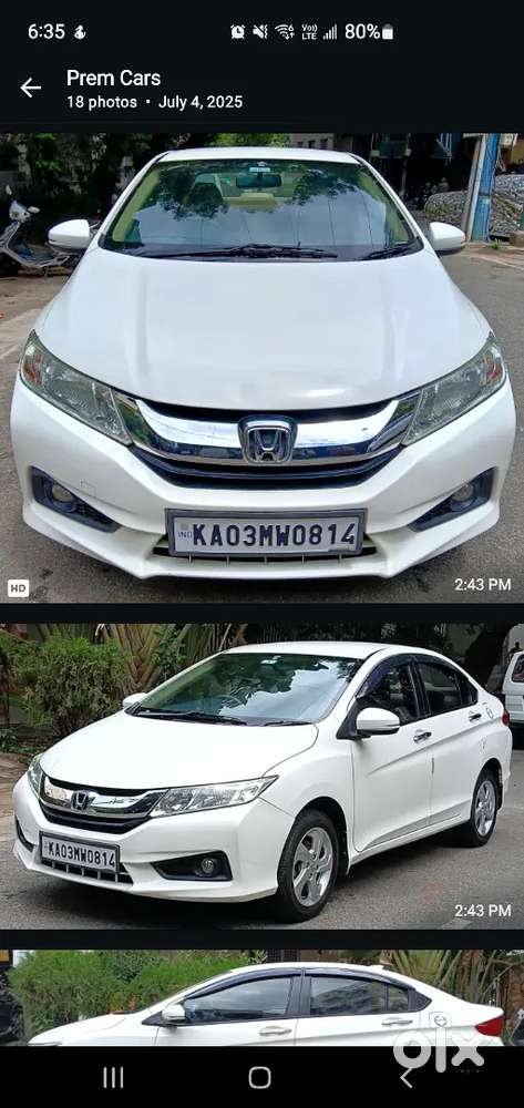 Honda City 2015 Petrol 60000 Km Driven