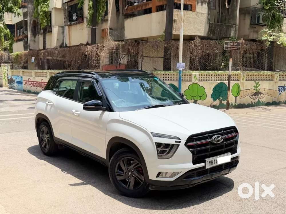 Hyundai Creta 1.5 S Plus Knight Petrol, 2022, Petrol