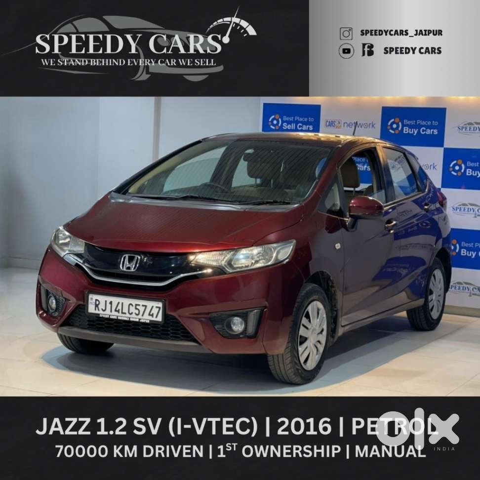 Honda Jazz 1.2 Sv I-vtec At, 2016, Petrol