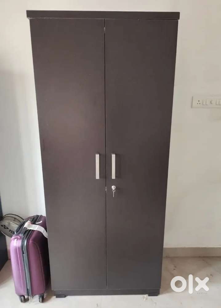 2 Wardrobes for Sale: Modern Wood & Antique Steel (Mega Combo Deal!)