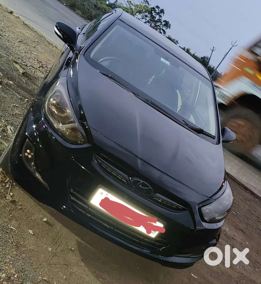 Hyundai Verna 2013 Diesel Good Condition  Diomond Screen Sound System
