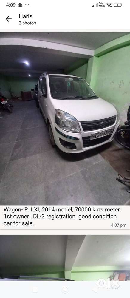 Wagon- R  Lxi, 2014 Model, 70000 Kms Meter, 1st Owner , Dl-3 Registrat