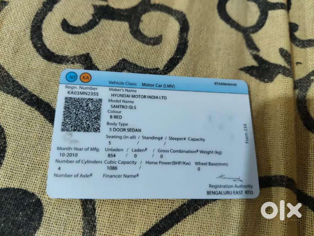 Hyundai Santro Xing 2010 Petrol 92000 Km Driven