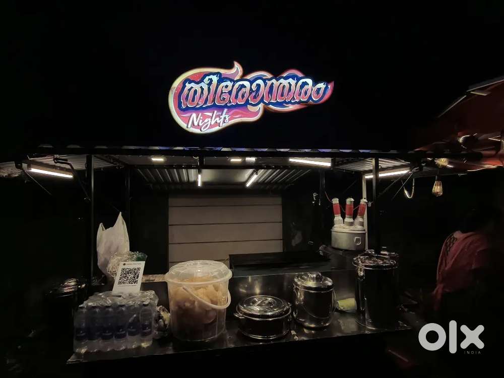 RUNNING FOOD CART FOR SALE AT KARYAVATTOM