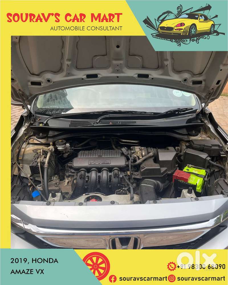 Honda Amaze Vx 1.2 Petrol Mt, 2019, Petrol