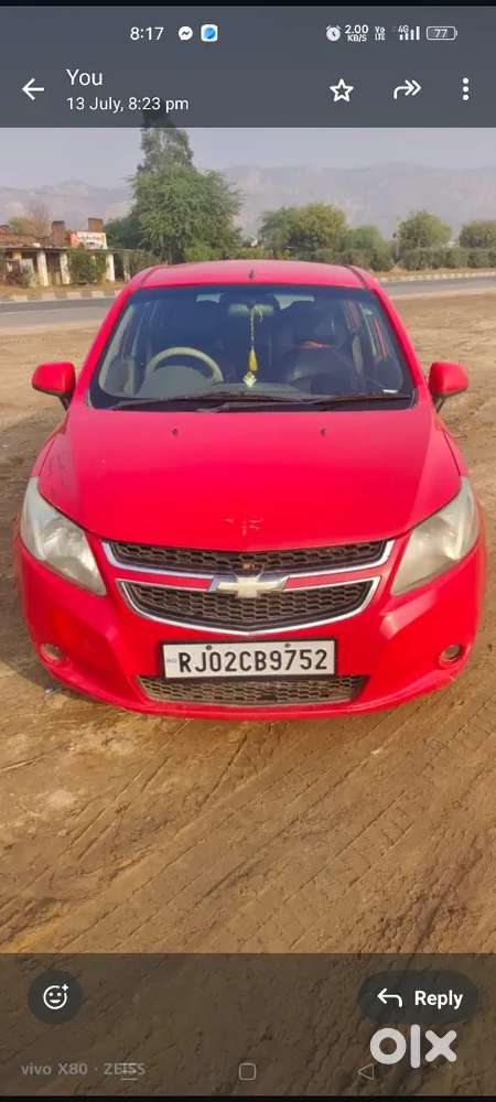 Chevrolet Sail U-va 2014 Diesel Model Arjent Sell..