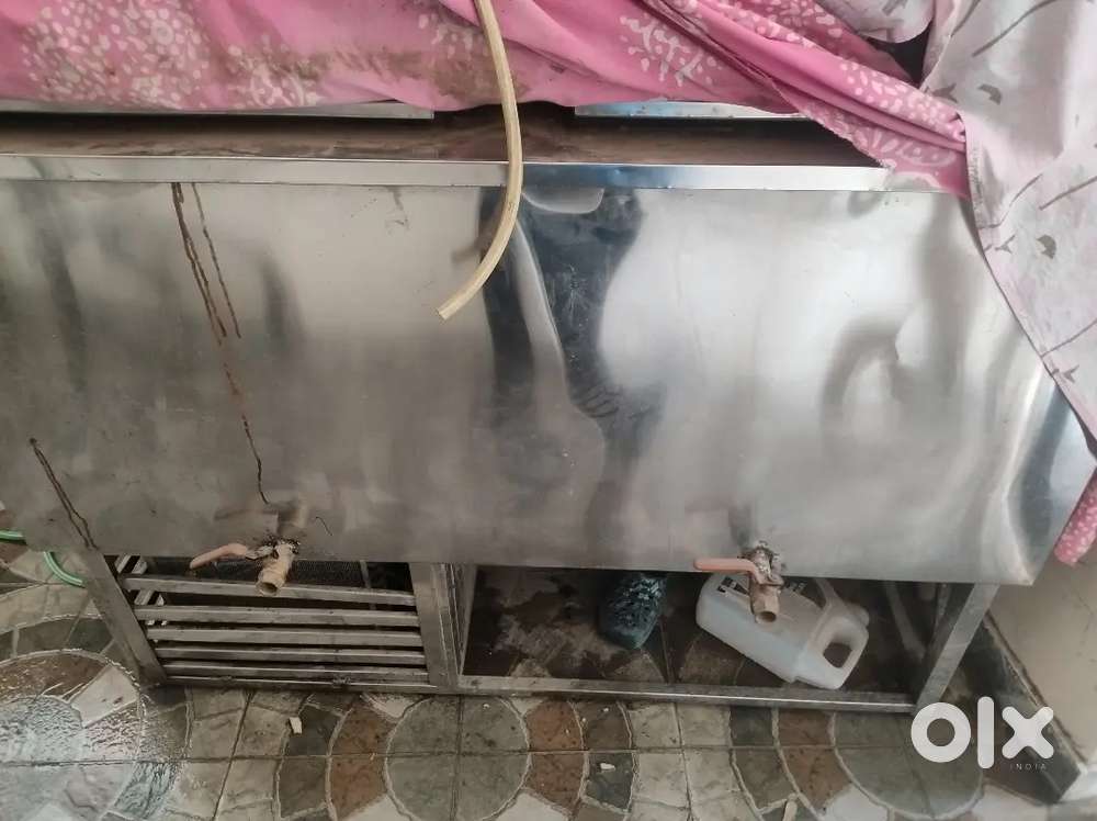 400 lit Dairy Milk steel deep freezer