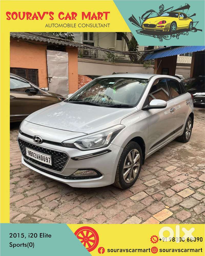 Hyundai I20 Sportz Option 1.2, 2015, Petrol