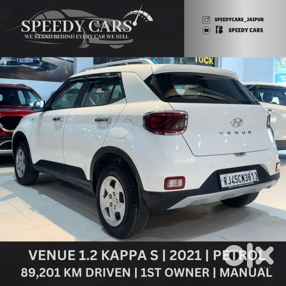 Hyundai Venue S 1.2 Petrol, 2021, Petrol