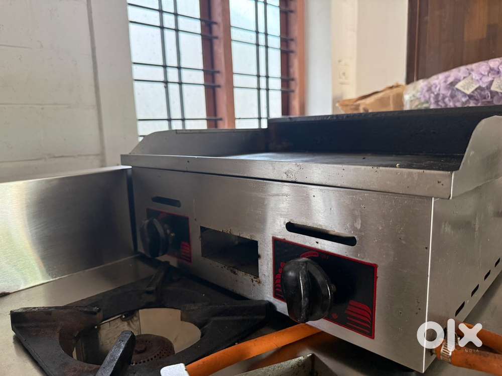 Gas Burger Griddle & Sandwich Maker for sale
