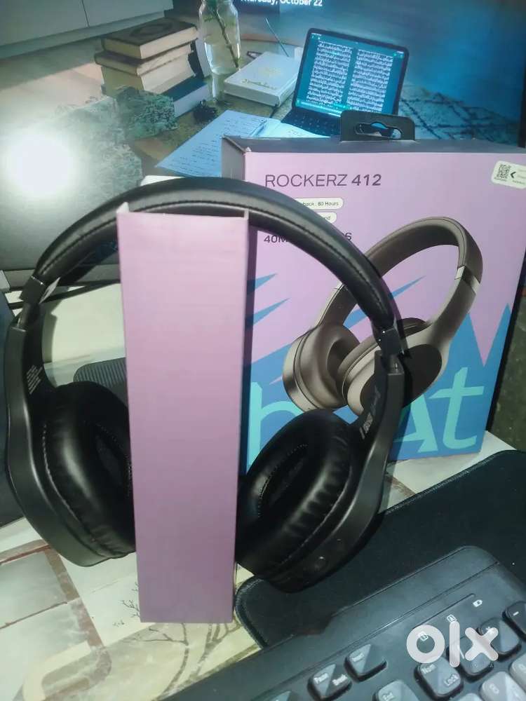 New Boat Rockerz Bluetooth Headphone 412