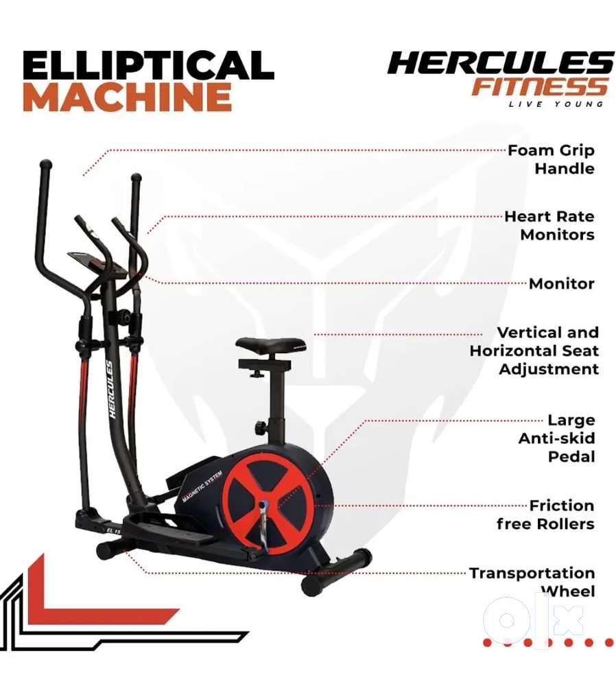 Hercules elliptical cross trainer hot sale