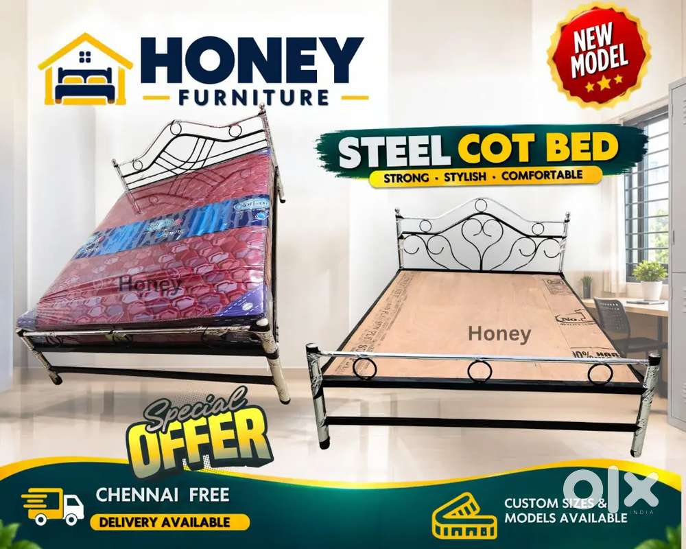 COT FOR SALES, SINGLE DOUBLE QUEEN BUNKER BEDS MATTRESS, DELIVERY, COD