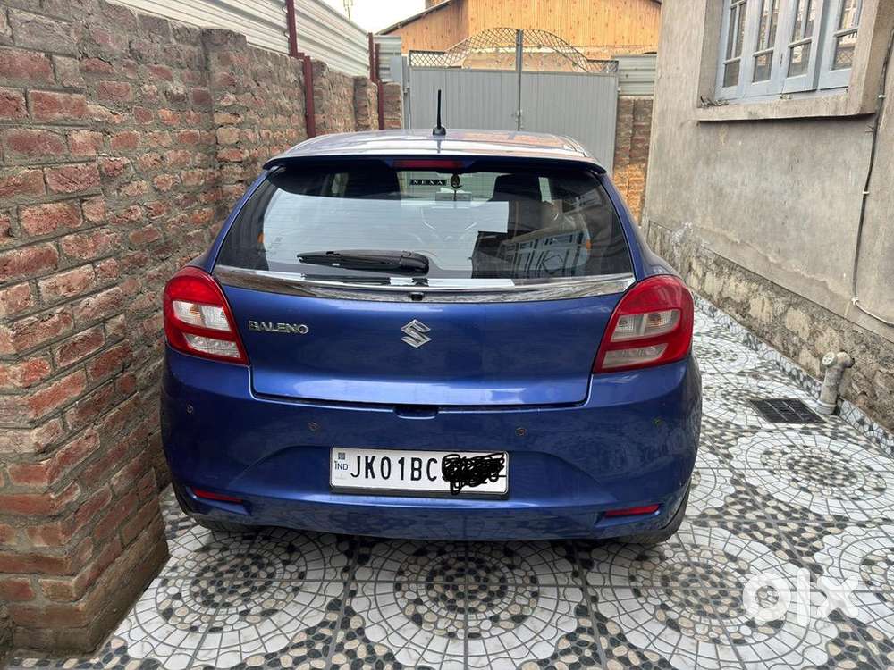 Baleno 2016 Top Model Re Registered To Srinagar Number