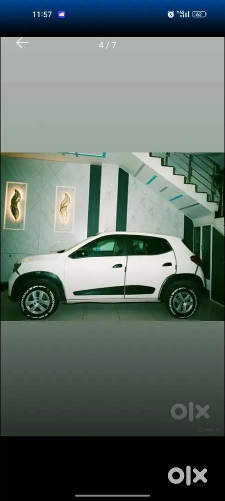 Renault Kwid White Colour All Documents Completed