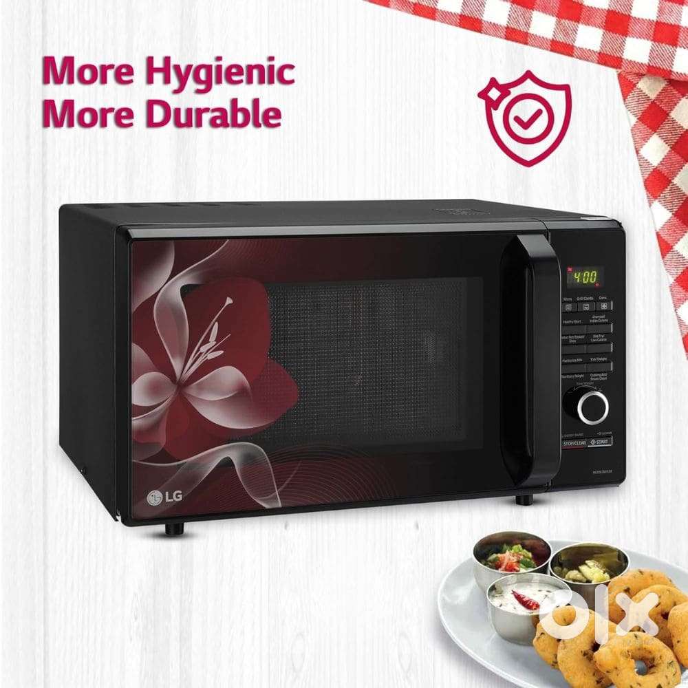 LG charcoal microwave oven - 28 litres