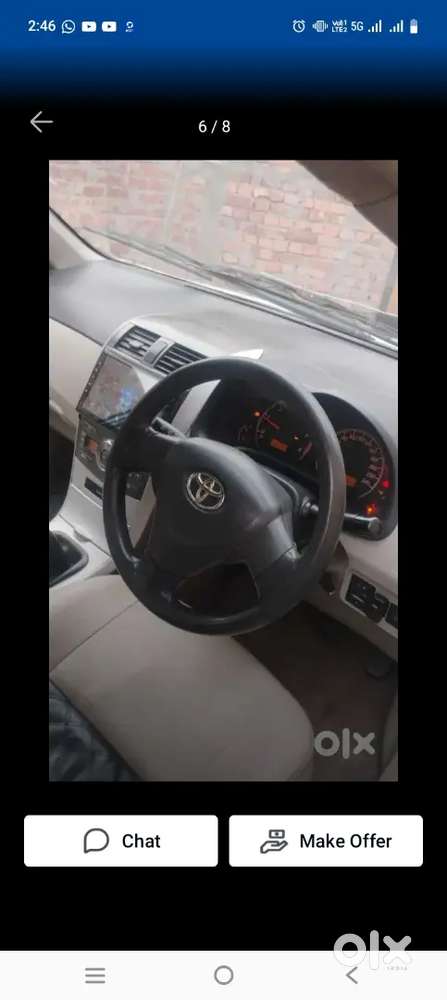 Toyota Corolla Altis 2012