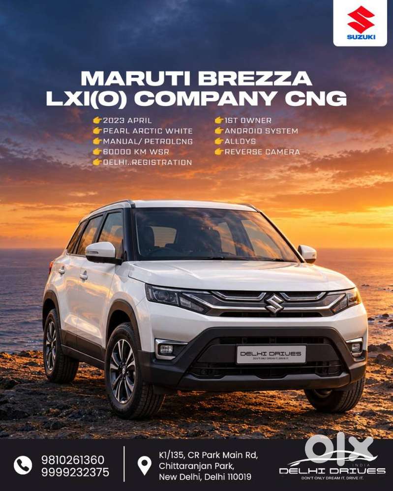 Maruti Suzuki Brezza 1.5 Lxi Cng, 2023, Petrol