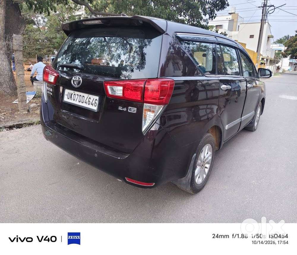 Toyota Innova Crysta 2.4 G Mt 7 Str, 2018, Diesel