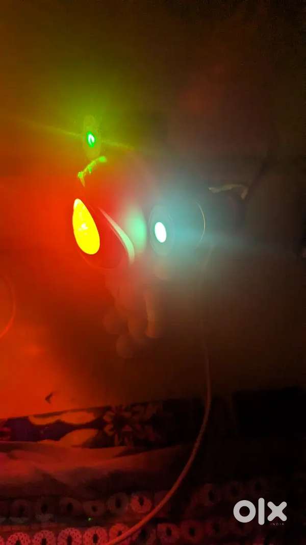 Lights projector with bluetooth with remote price 1200