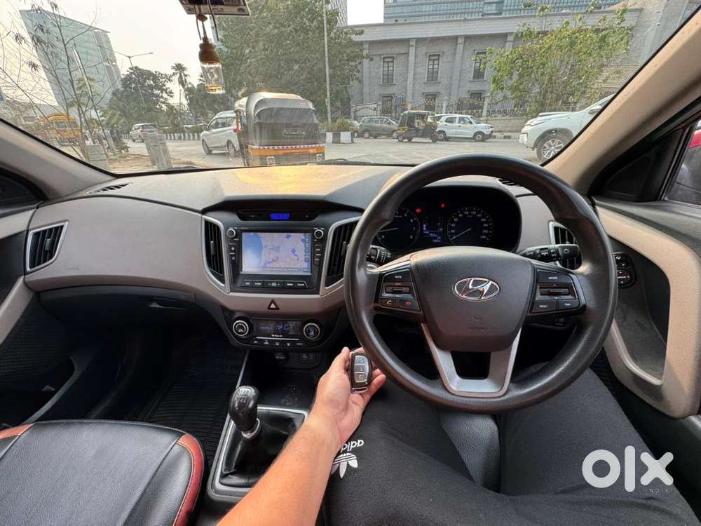 Hyundai Creta 2017 Petrol Well Maintained Red Passion Colour