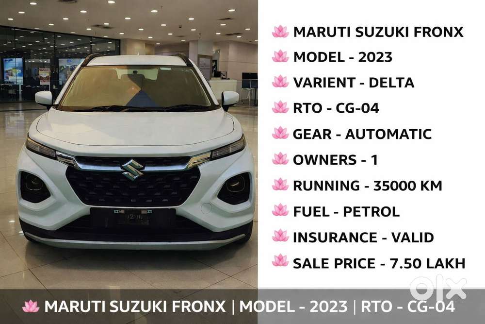 Maruti Suzuki Fronx Delta 1.2 Ags, 2023, Petrol