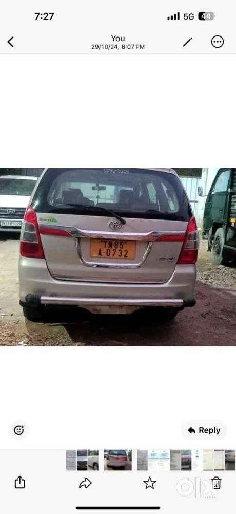 Toyota Innova 2014 Diesel 220000 Km Driven