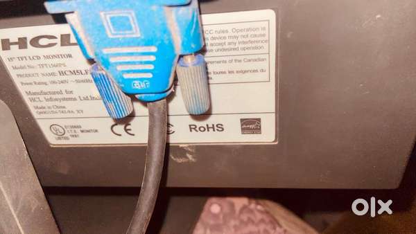 HCL  15” square monitor chip price
