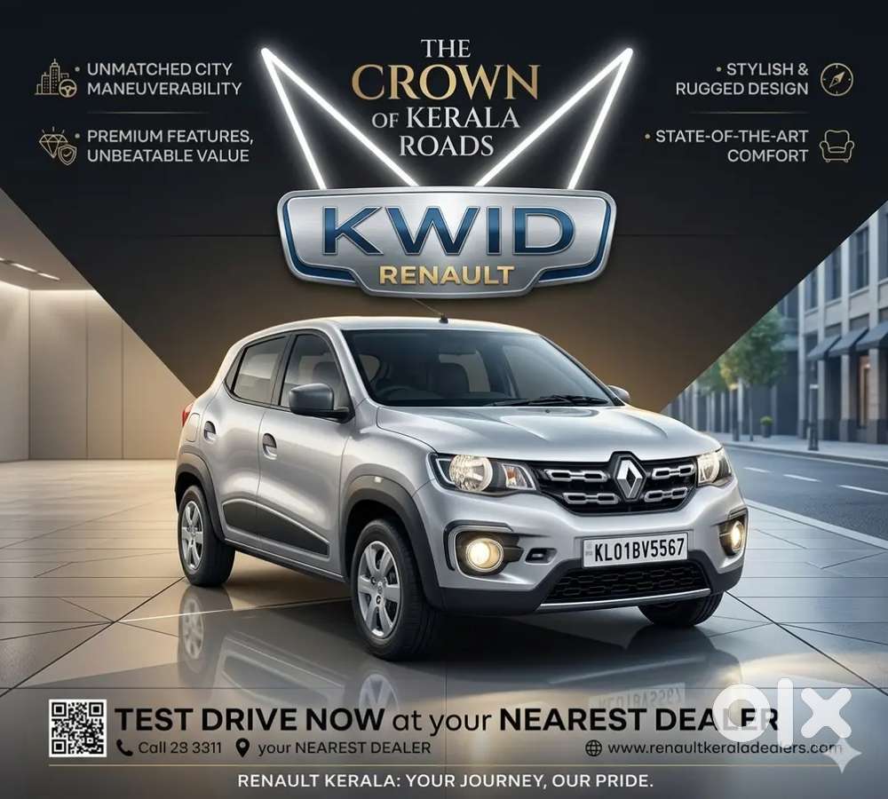 Renault Kwid 2015 Petrol Well Maintained Fully Company Service