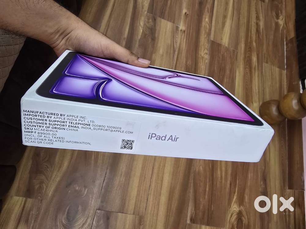 Like-New Apple iPad Air 11 M3 512GB (Purple) + Apple Pencil Pro