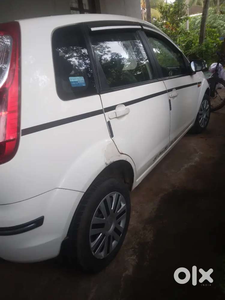 White Ford Figo
