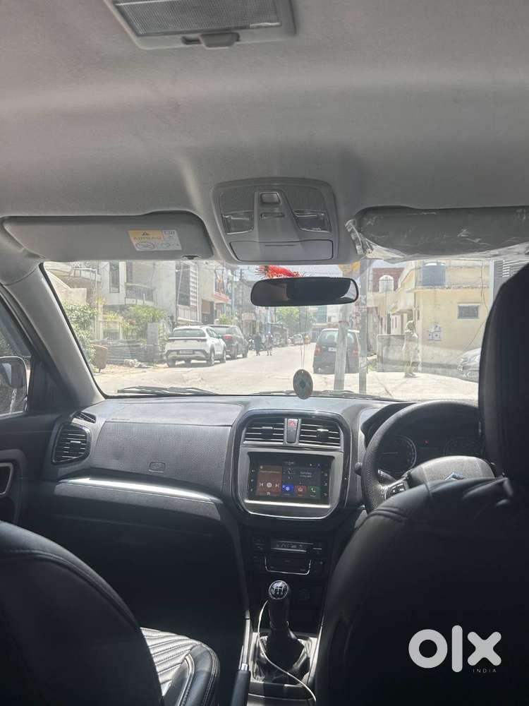 Silver Maruti Suzuki Vitara Brezza 2021 In Good Condition