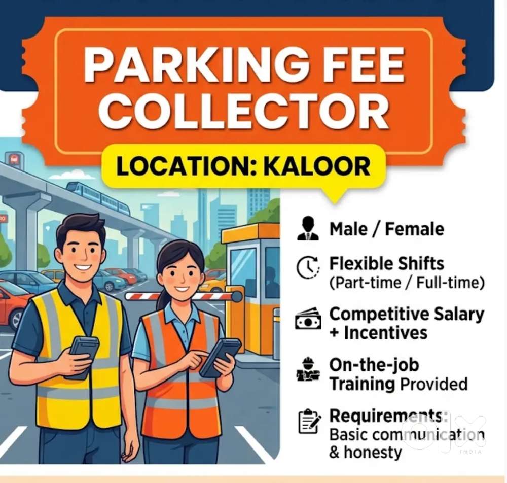 Wanted parking fee collection staff