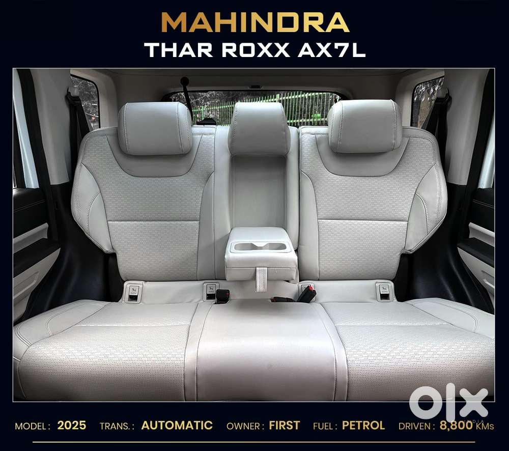 Mahindra Thar Roxx Ax7l Rwd At, 2025, Petrol