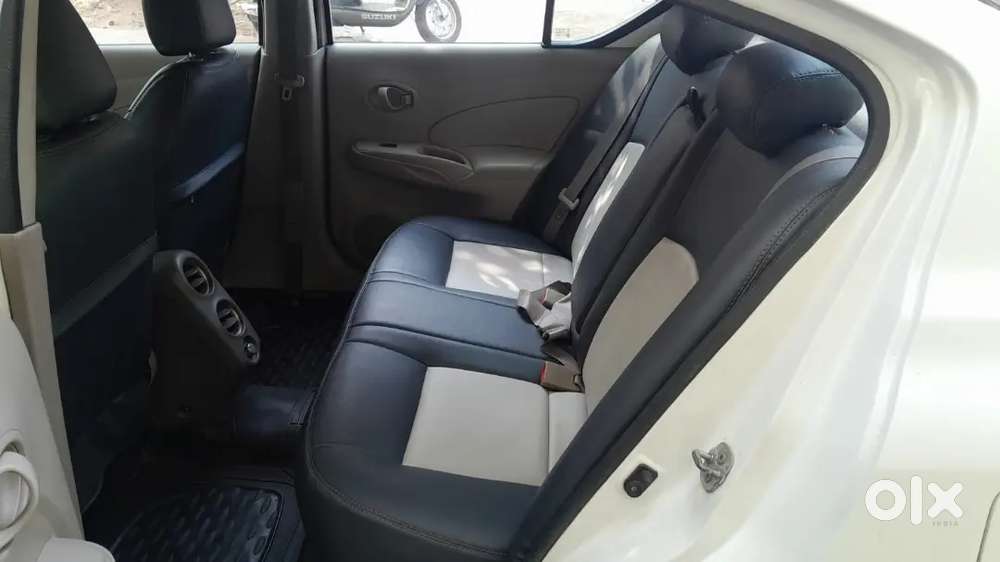White Car New Battery