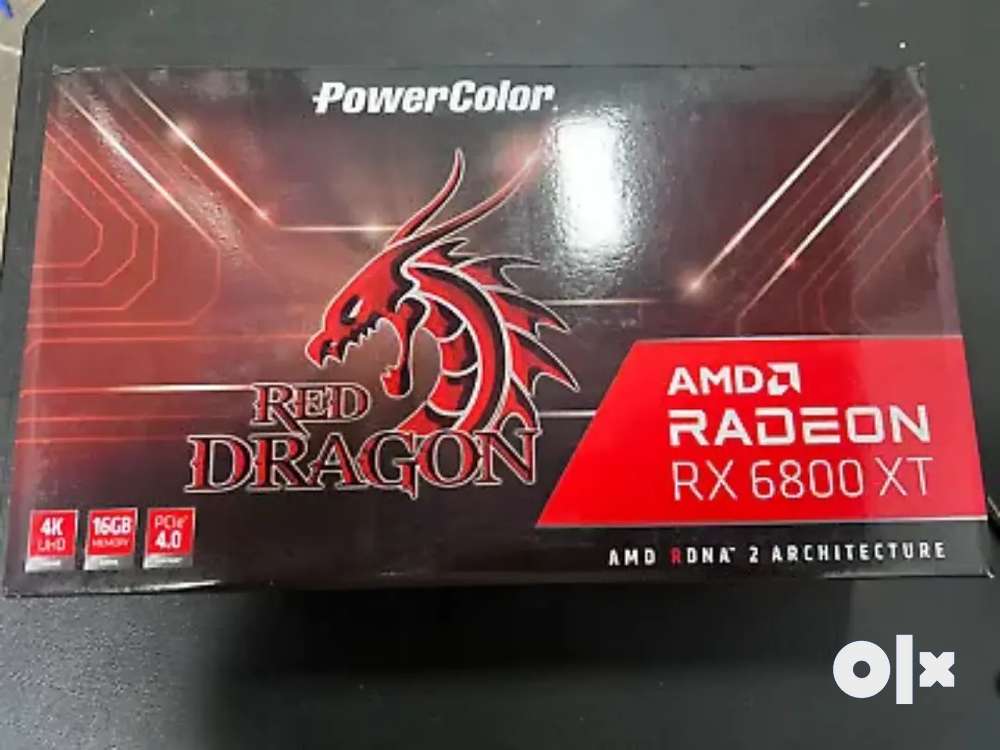 Used Cards PowerColor Red Dragon AMD Radeon RX6800XT Card 16GB GDDR6. -  Games & Entertainment - 1773334388