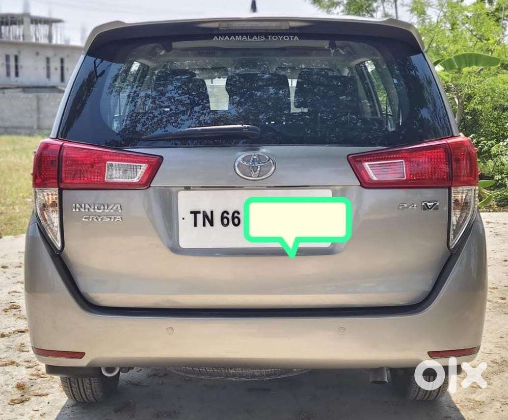 Toyota Innova Crysta 2.4 V 8 Str, 2019, Diesel