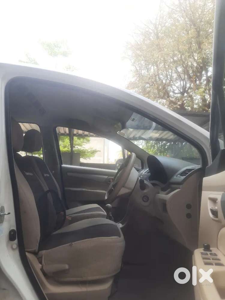 White Ertiga, Brand New Spare Tire, Only 1 Year Old Battery.