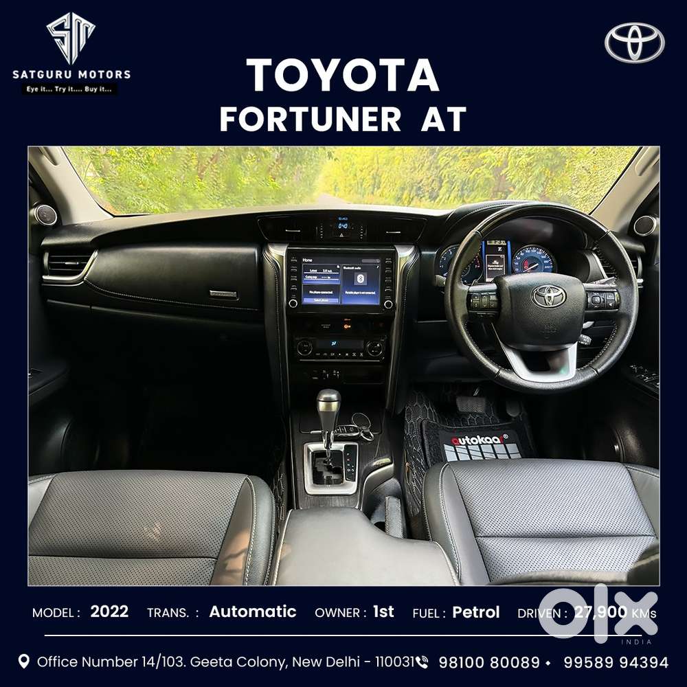 Toyota Fortuner 4x2 At 2.7 Petrol, 2022, Petrol