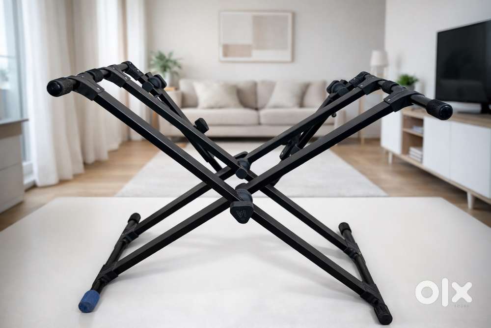 Double Keyboard Stand (TT13) – Brand New Unused Condition