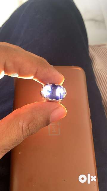 Neelam stone Blue sapphire ring 20 carat Other Hobbies 1789289523