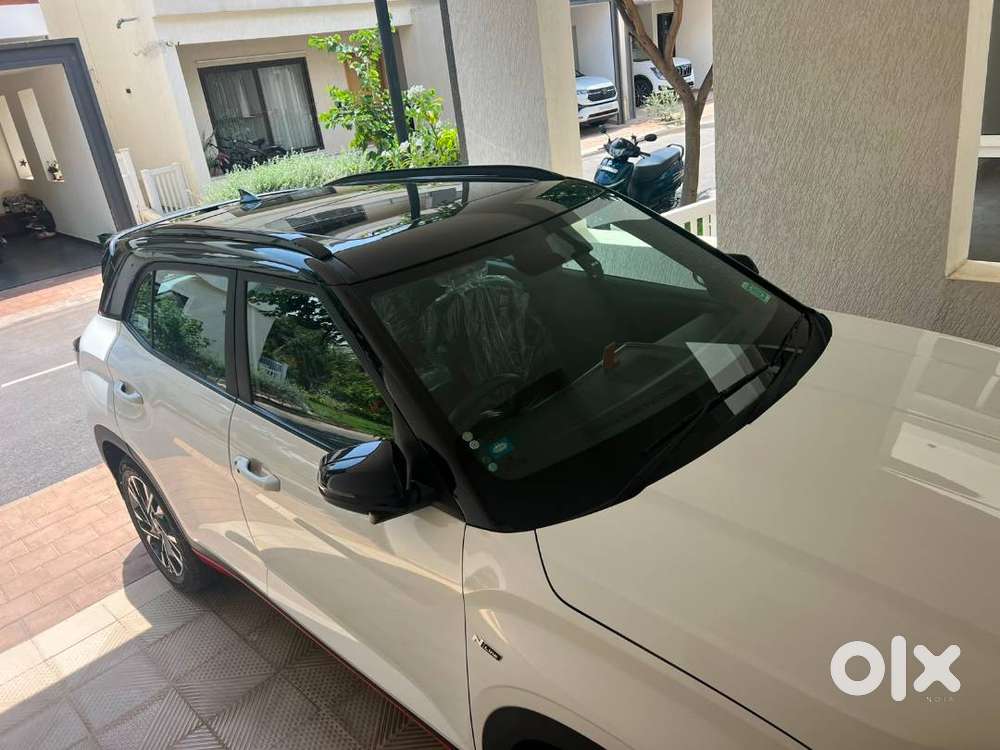 Creta N Line N8 Dct White Dual Tone