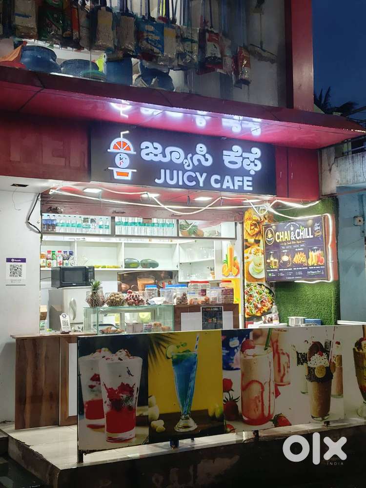 Juice shop items (furnitures)