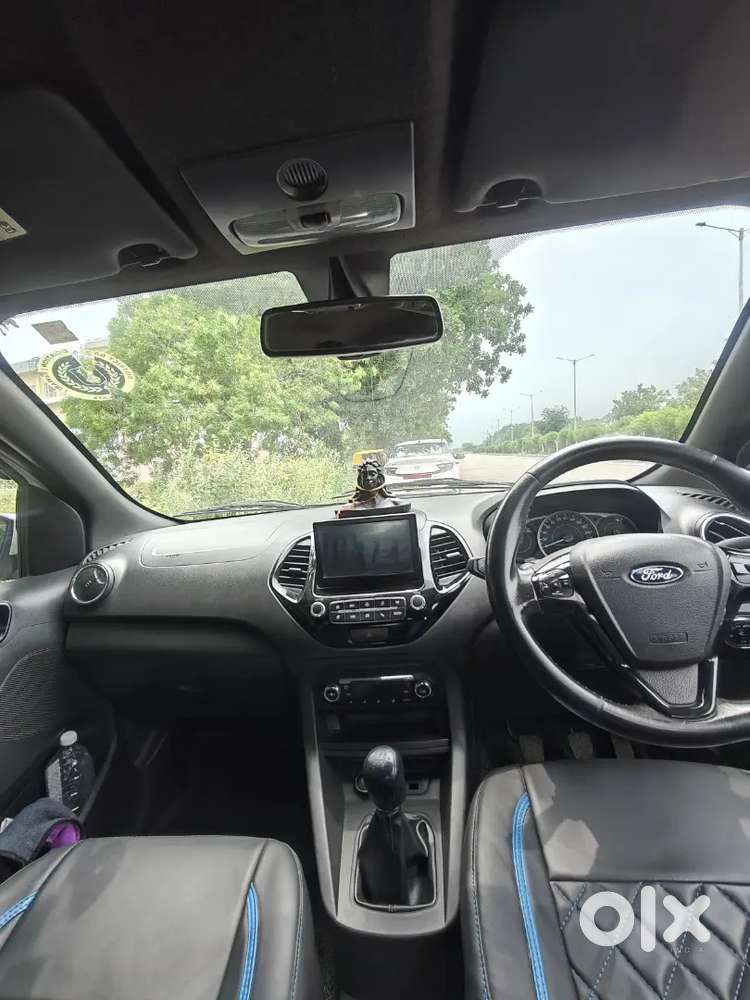 Figo Titanium Blu 2020 Model Cruise Control Activated