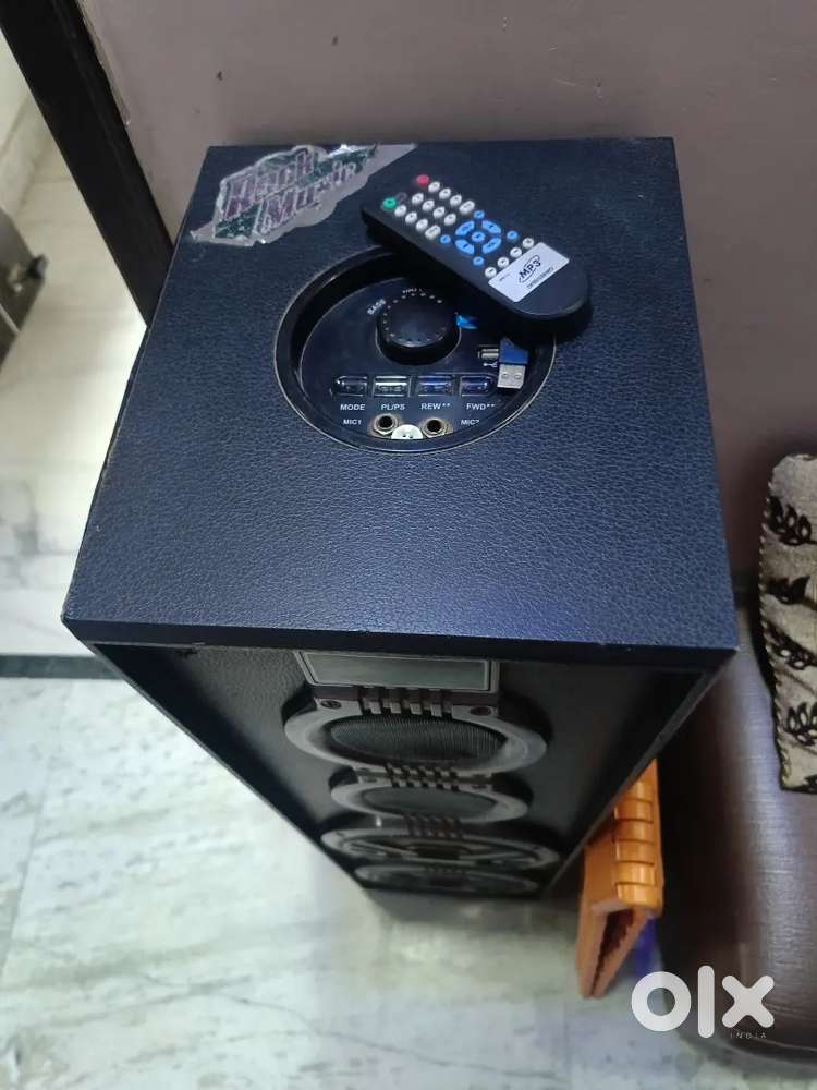 Sound system tower