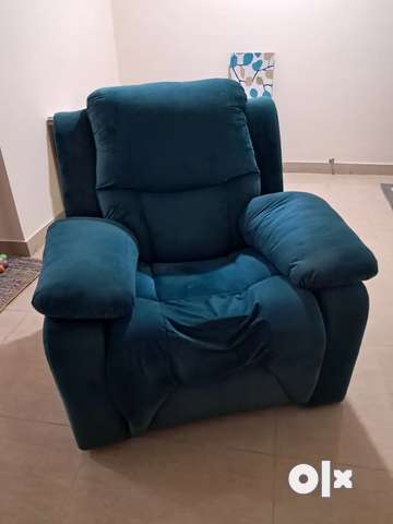 Teal recliner chair hot sale