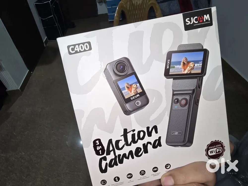 SJCAM C400 3-in-1 Action Camera | Like New | Warranty Active